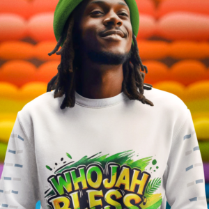 Home sweatshirt mockup of an ai generated man with braids m35196 (1)