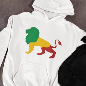 rasta lion hoodie